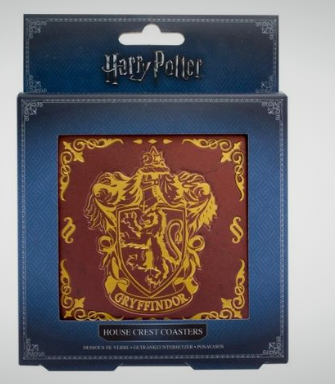 תחתיות לכוסות Harry Potter - Hogwarts Four Houses Coasters