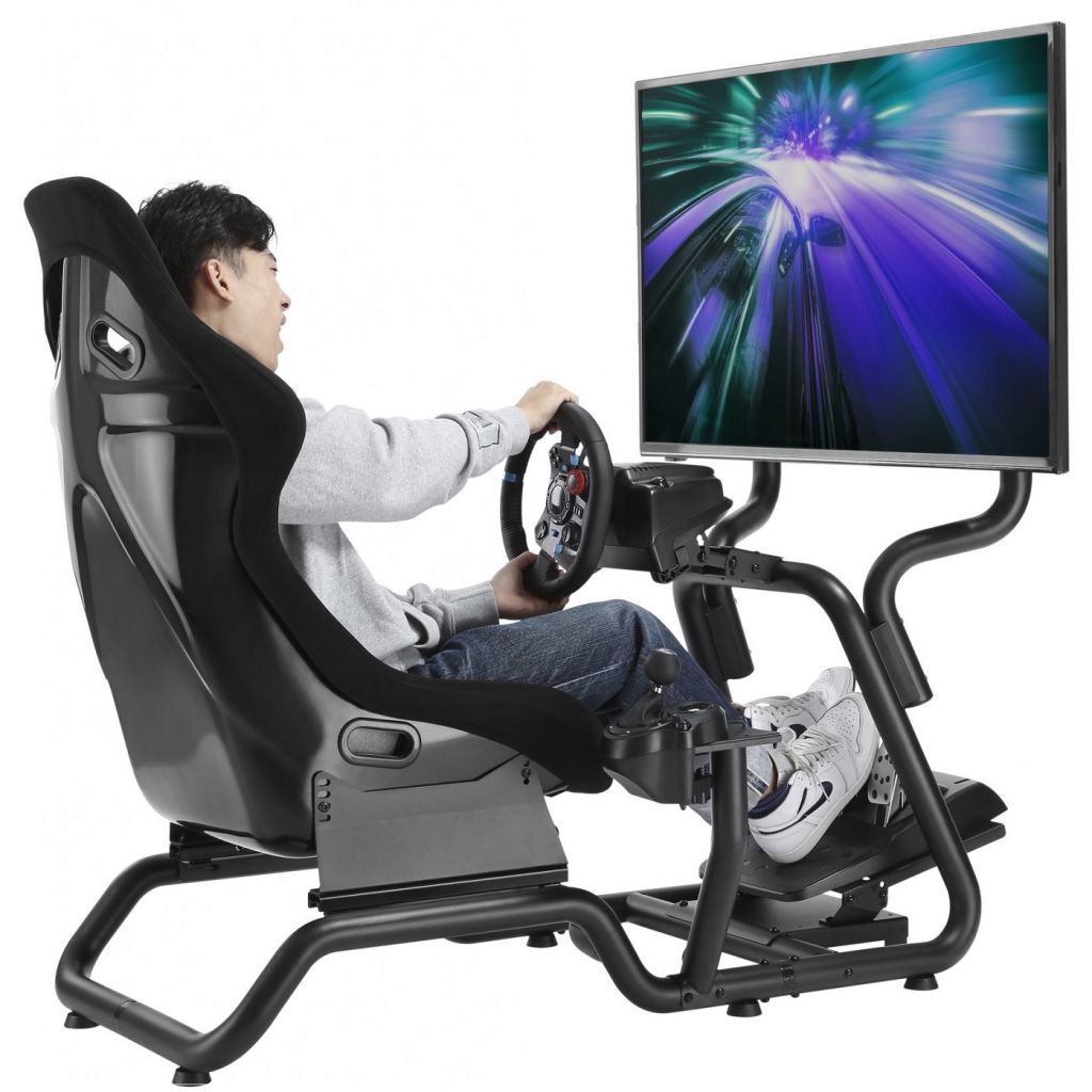 ערכת נהיגה מטורפת לסוני 4/5 ולמחשב - מושב Speedseat V1+הגה ודוושות G29 של לוגיטק