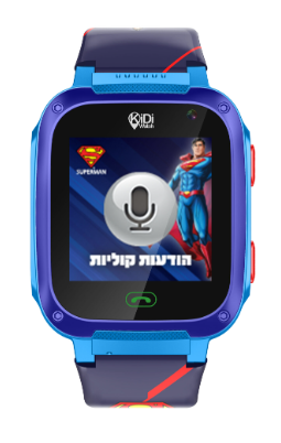 KidiWatch   שעו ילדים KIDI WATCH-סופרמן כחול