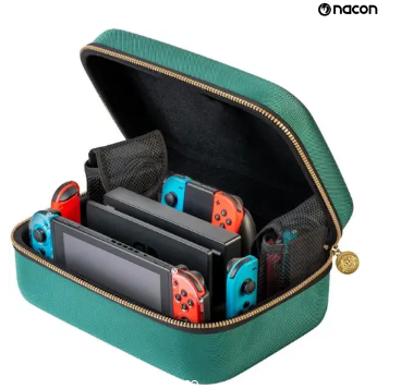 נרתיק נשיאה והגנה Zelda For Nintendo Switch Green Nacon