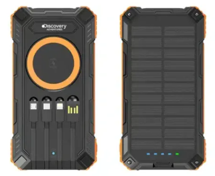 Discovery DS-PB Solar 25 סוללת גיבוי סולארית 20000mAh