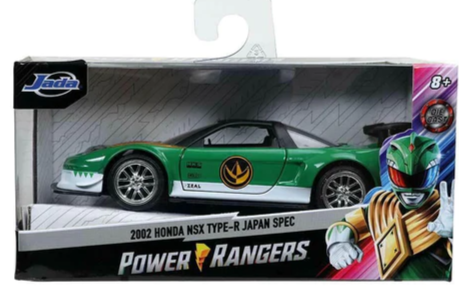 הונדה NSX 2002 פאוור ריינג'ר ירוק | Green Power Ranger 2002 Honda NSX 1:32