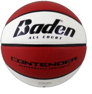 כדורסל עור קומפוזיט חוץ-פנים מקצועי-בצבעים ומידות BADEN SPORTS CONTENDER