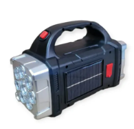 תאורת חירום 5  SOLAR 25W Solar Lamp Super Bright Led Flashlight