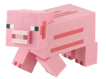 קופת PALADONE קופה Minecraft Pig Money Bank