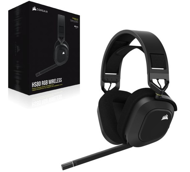 אוזניות לגיימרים Corsair  Wireless Premium  HS80 MAX