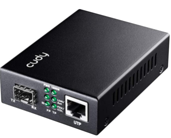 ממיר מדיה CUDY FIBER ETHERNET CONVERTER