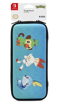 נרתיק Hori Pokémon Sword & Shield Tough Pouch For Nintendo Switch Lite, Blue/Red