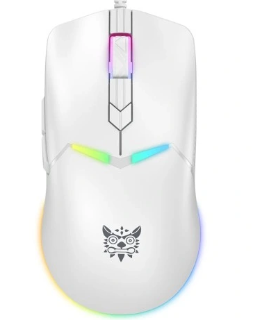 עכבר גיימינג לבן Onikuma CW929 RGB Gamer