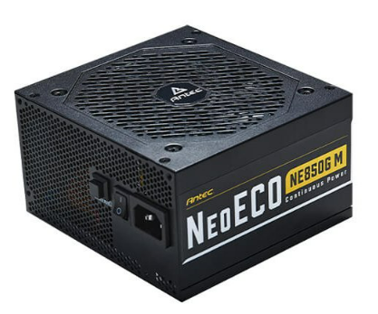 ספק כוח Antec NeoEco 850W Gold fully Modular120mm Silent Fan