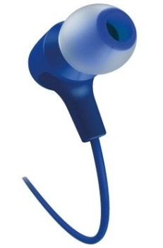 אוזניות חוטיות In Ear עם מיקרופון JBL E15  כחול