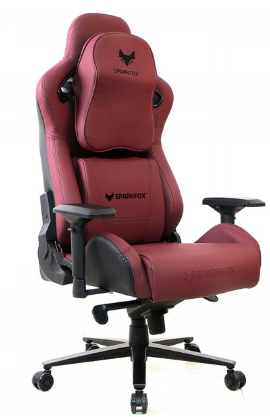 כיסא גיימינג Sparkfox GC81E צבע בורדו