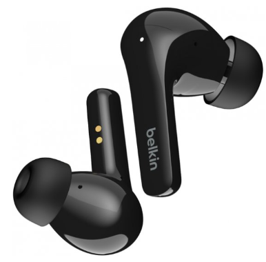 אוזניות תוך-אוזן Belkin SoundForm Flow True Wireless ANC  צבע שחור