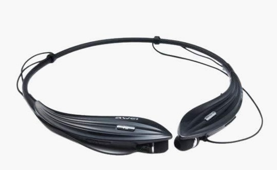 אוזניות Awei Bluetooth Headset, Black - A810Bl-Bk