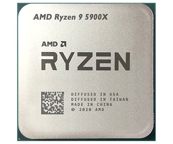 מעבד AMD Ryzen R9 5900X TRAY Cores 12 Threads 24 Up to 4.8Ghz